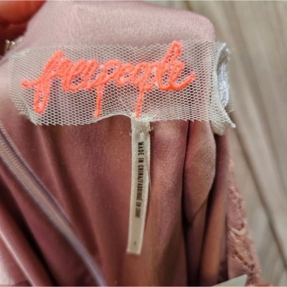 Free People Flutter Sillky Barbie Pink Maxi Dress - Picture 9 of 10